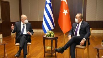 Turkish and Greek FMs meet