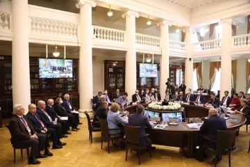 Chair of Milli Majlis Sahiba Gafarova Spoke at International Conference in St Petersburg