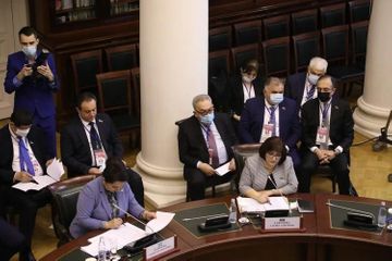 Chair of Milli Majlis Sahiba Gafarova Spoke at International Conference in St Petersburg