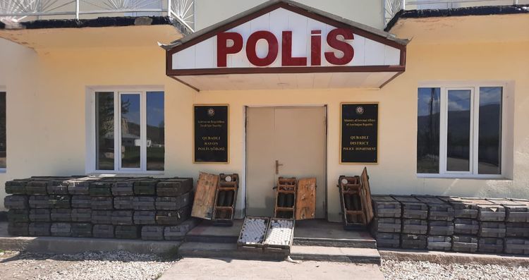 Ammunition found in Gubadli