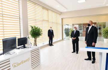 President Ilham Aliyev inaugurated newly renovated “Hovsan” and “Mashtagha” substations - UPDATED