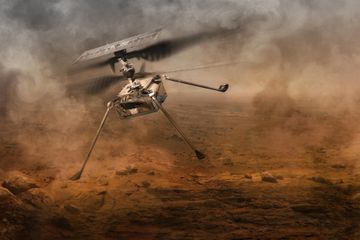 Nasa successfully flies small helicopter on Mars - VIDEO - PHOTO