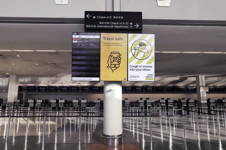 Vaccinated airport worker in New Zealand tests positive for Covid-19