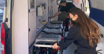 UNDP donated 3 specialized medical vehicles to Center on struggle against AIDS