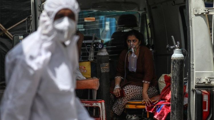 India records world’s biggest single-day rise in coronavirus cases