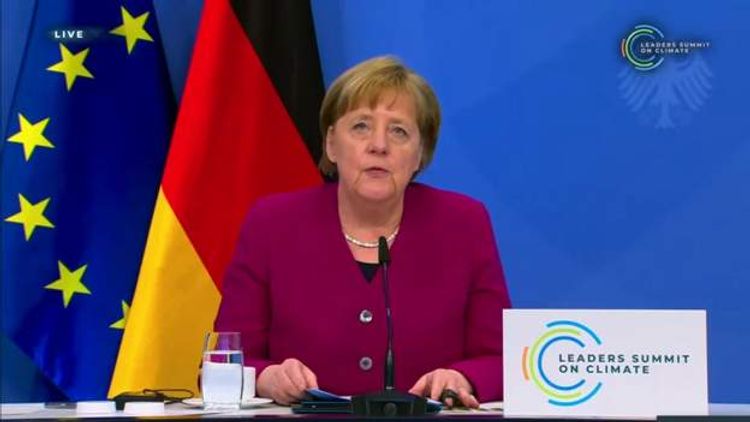 Angela Merkel: 'We've doubled our financing of the climate fight'
