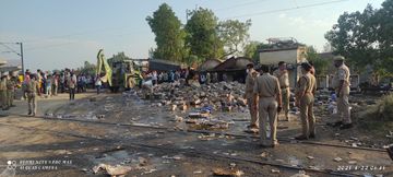 At last 5 dead after passenger train collides with truck, bike in India