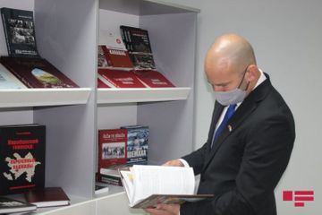 Deputy Ambassador of Israel visits Guba Genocide Memorial Complex - PHOTO