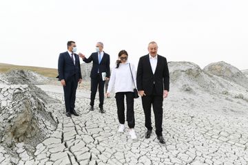 Groundbreaking ceremony was held for Mud Volcanoes Tourism Complex in Absheron district - UPDATED