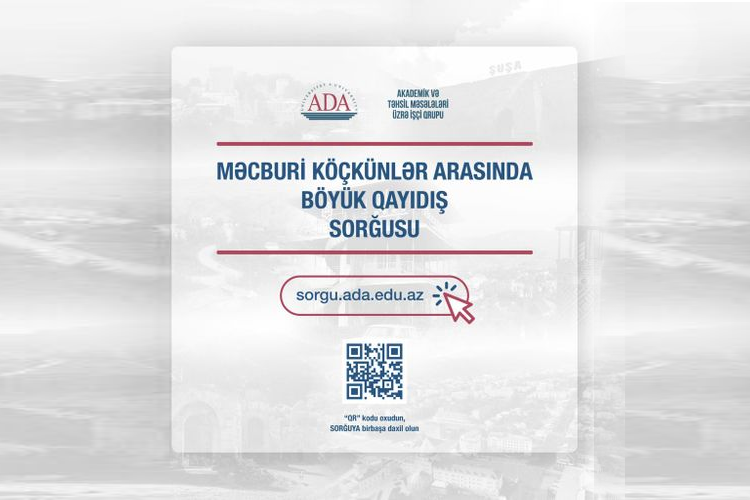 Online survey on IDPs’ return to Karabakh ends 
