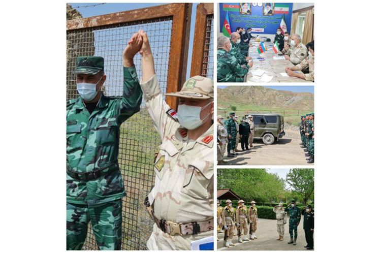 Azerbaijani border guards to ensure security of northern part of water dams on Iranian border