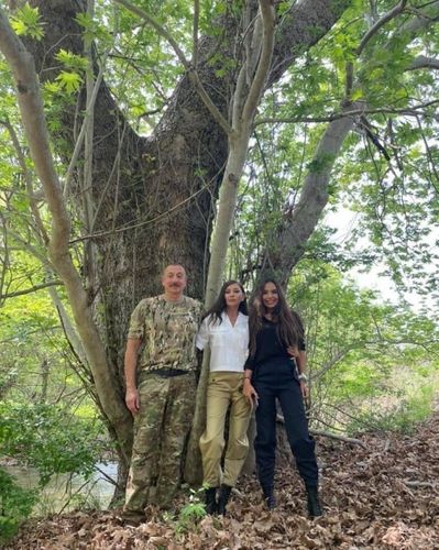 First VP Mehriban Aliyeva shares footages from visit to Zangilan, Jabrayil districts with President Aliyev - PHOTO - VIDEO