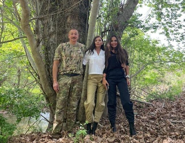 President Ilham Aliyev and first lady Mehriban Aliyeva visited Jabrayil and Zangilan districts - UPDATED-1