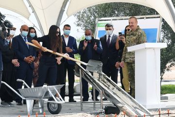 President Ilham Aliyev and first lady Mehriban Aliyeva visited Jabrayil and Zangilan districts - UPDATED-1