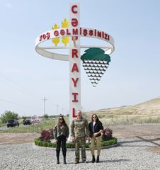 President Ilham Aliyev and first lady Mehriban Aliyeva visited Jabrayil and Zangilan districts - UPDATED-1