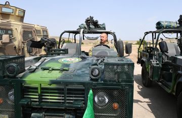 President Ilham Aliyev and first lady Mehriban Aliyeva visited Jabrayil and Zangilan districts - UPDATED-1