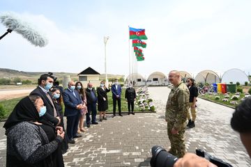 President Ilham Aliyev and first lady Mehriban Aliyeva visited Jabrayil and Zangilan districts - UPDATED-1