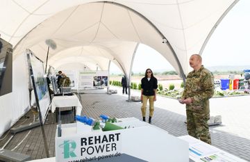 President Ilham Aliyev and first lady Mehriban Aliyeva visited Jabrayil and Zangilan districts - UPDATED-1