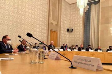 Russia-Azerbaijan Intergovernmental Commission hold meeting - PHOTO