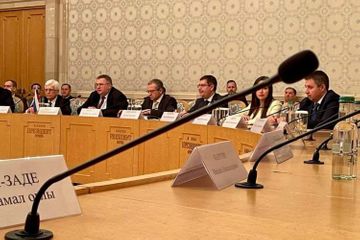 Russia-Azerbaijan Intergovernmental Commission hold meeting - PHOTO