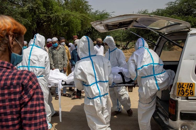 More than 360 thousand  COVID-19 cases recorded in India over the past day 