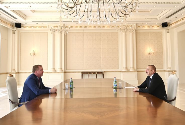 Azerbaijan's President received president and chief executive officer of Boeing Commercial Airplanes