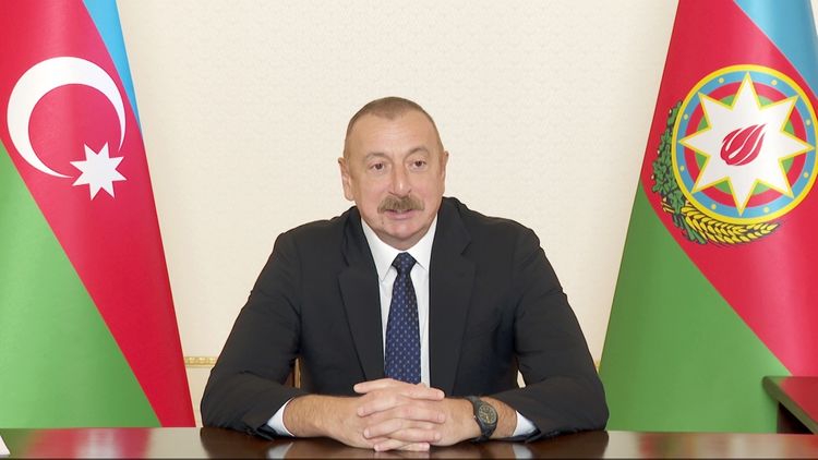 President Ilham Aliyev met with President of World Economic Forum in format of video conference - UPDATED