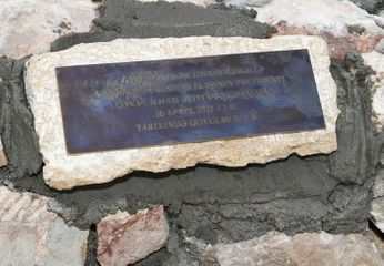 President Ilham Aliyev attached memorial plaque on wall of Zangilan mosque