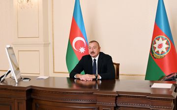 President Ilham Aliyev met with President of World Economic Forum in format of video conference - UPDATED