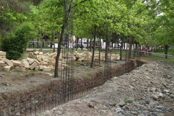 Monument complex in memory of martyrs being constructed in Azerbaijan's Ganja