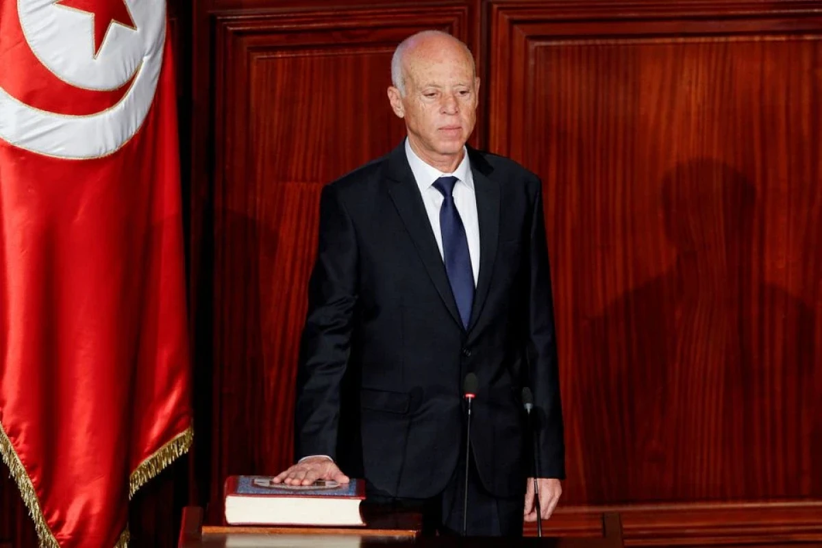 Tunisian President Kais Saied
