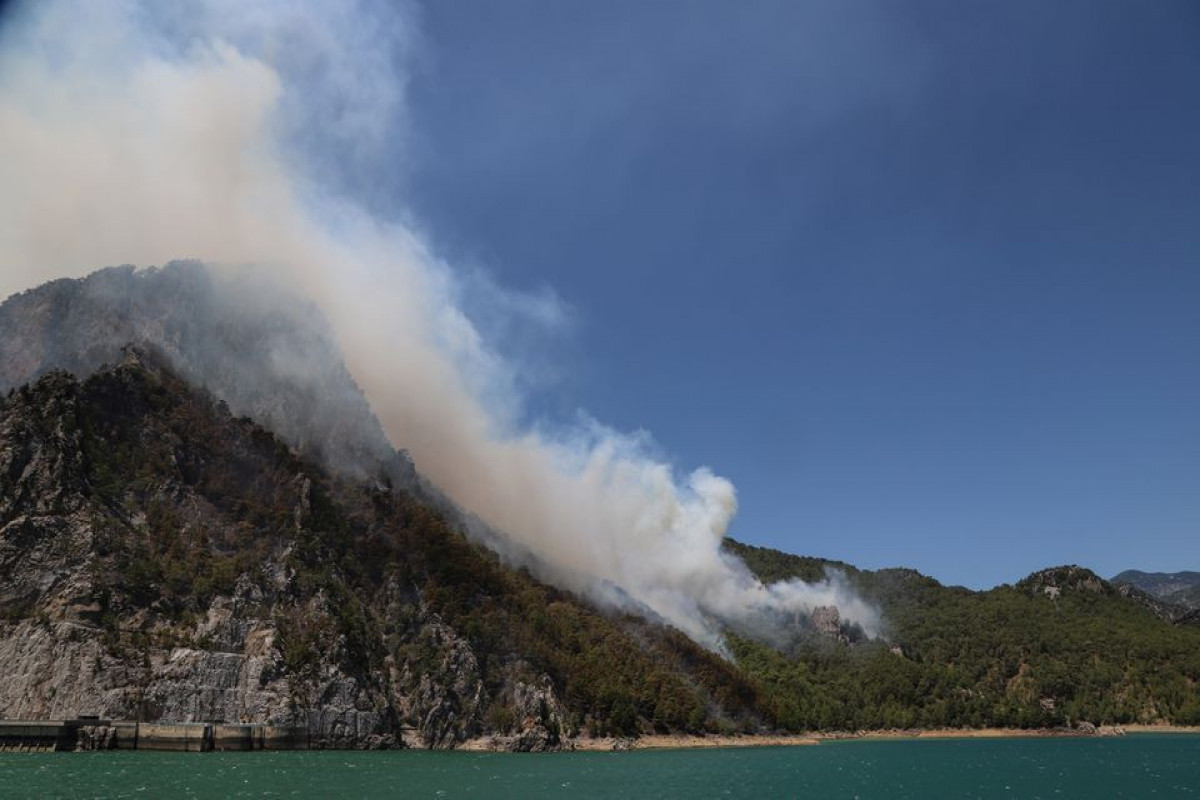 Wildfire in Turkey