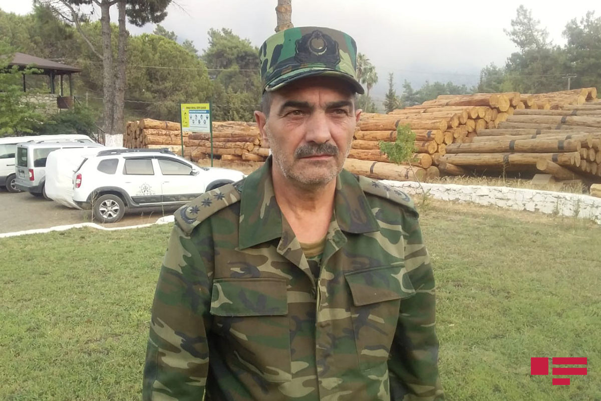 Deputy Chief of the State Fire Service of the Ministry of Emergency Situations Rza Khudiyev