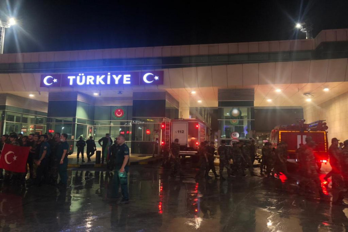 Group of firefighters from the Ministry of Emergency Situations has arrived in Turkey