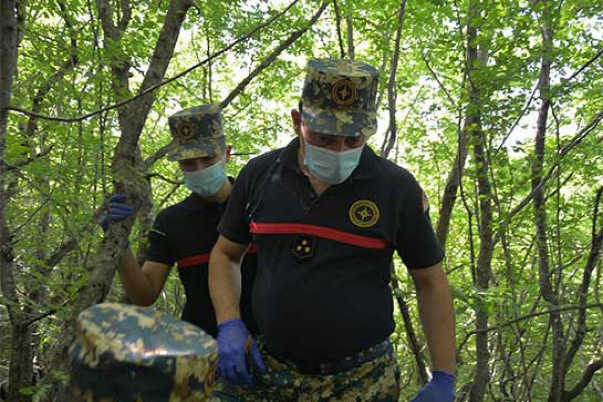 Remains of another 4 Armenian servicemen found in Fuzuli