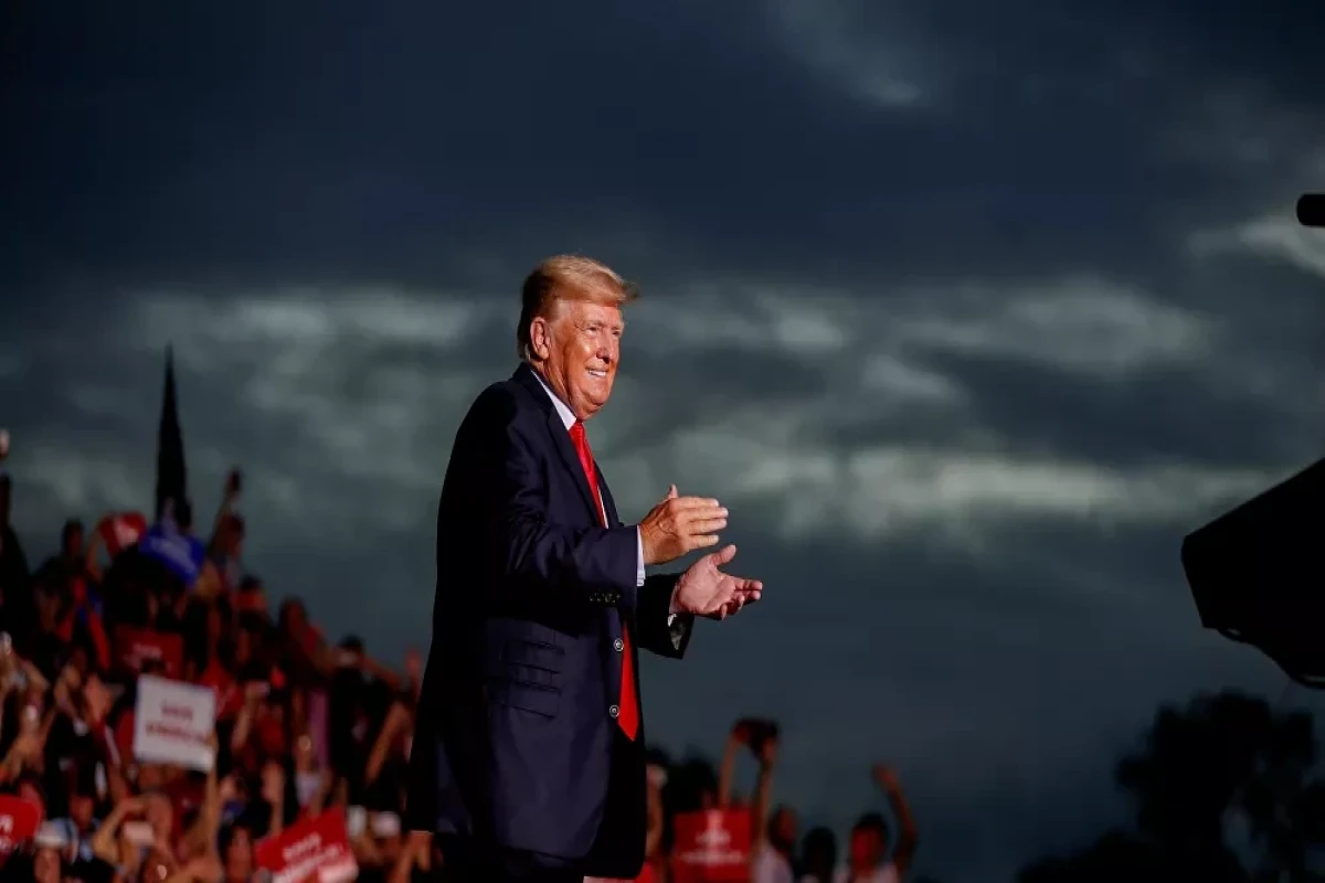  Former US President Donald Trump