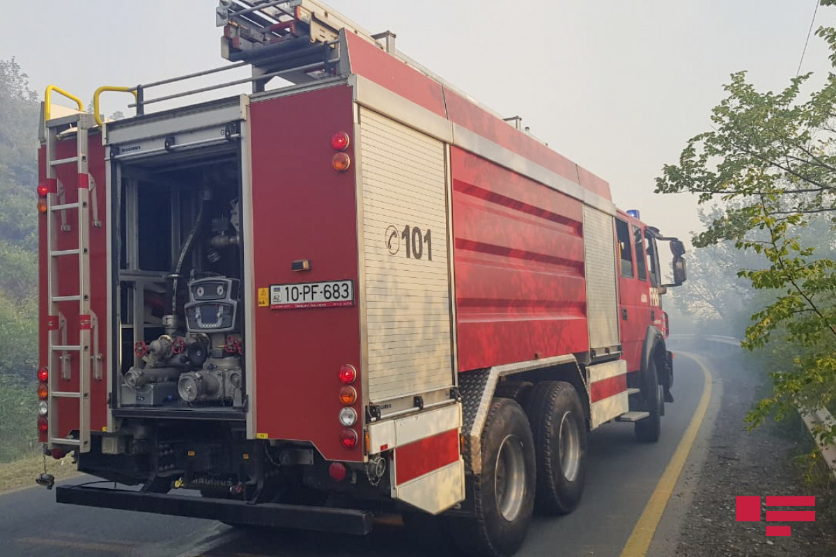 Fire broke out on border with Hirkan National Park in Azerbaijan