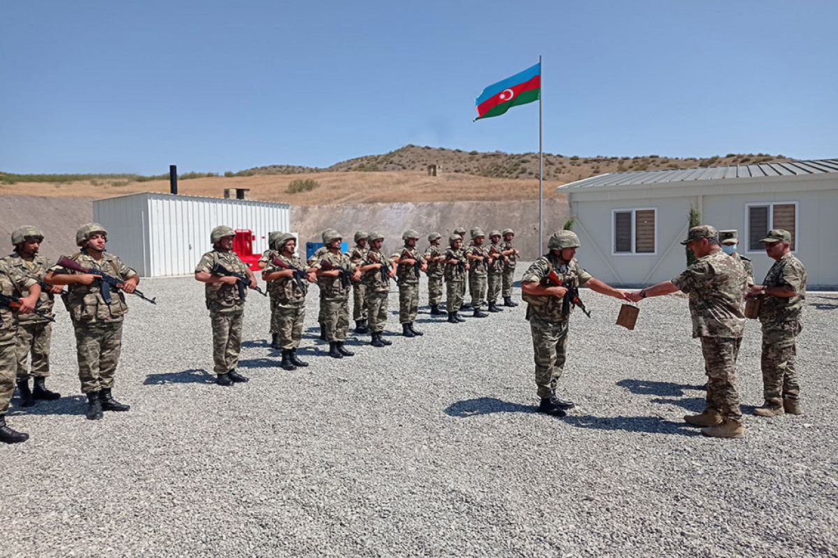 Defense Minister visited several new military units stationed in the liberated territories