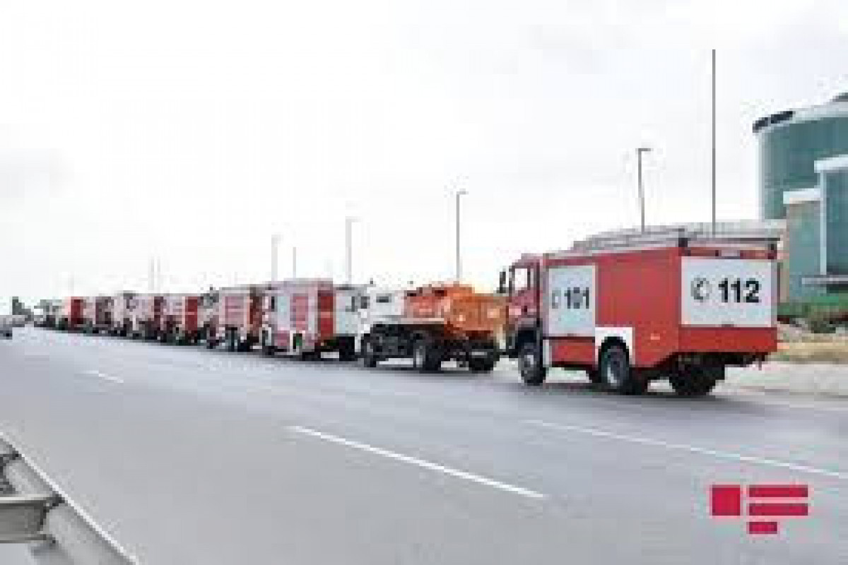 Azerbaijan MES's third group of fire, rescue forces