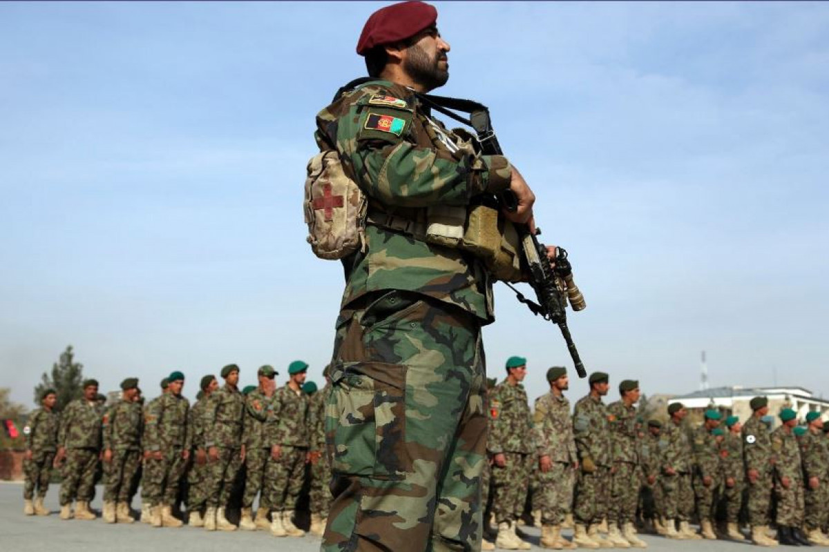 Afghan military serviceman