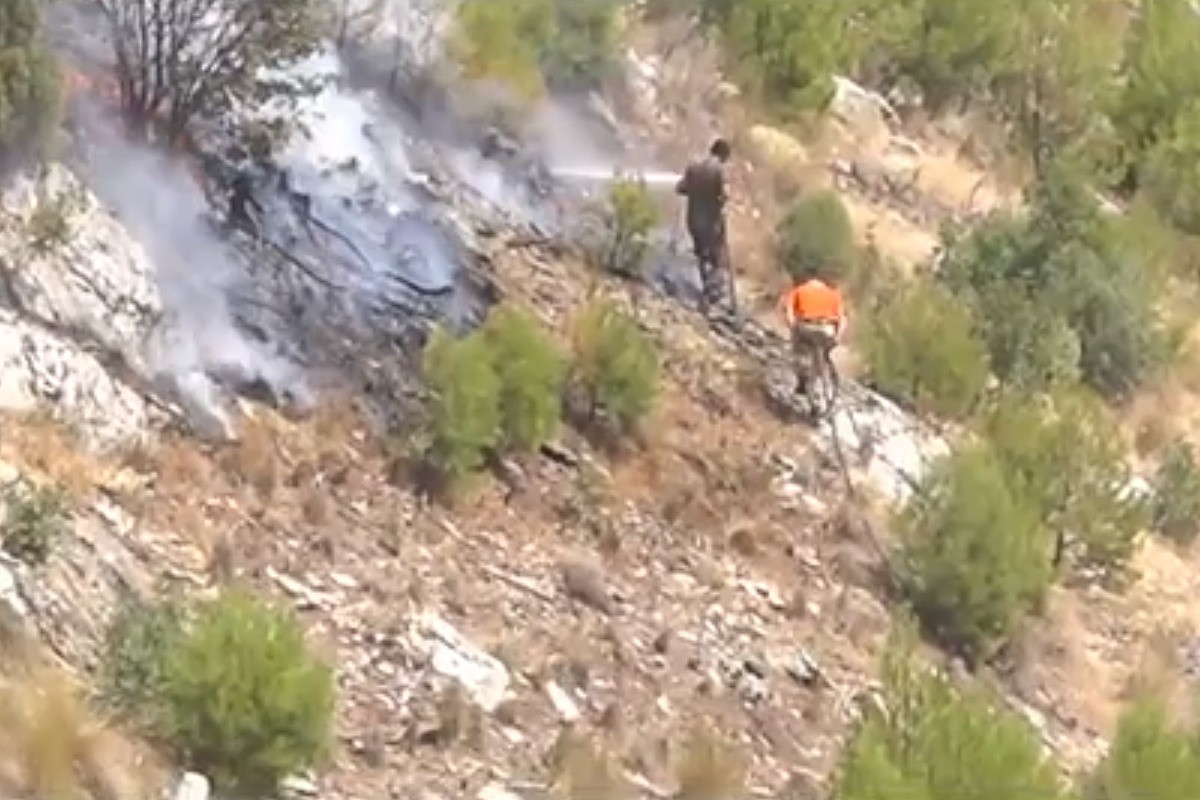 Firefighting units of Azerbaijani MES continue to fight fires in Turkey