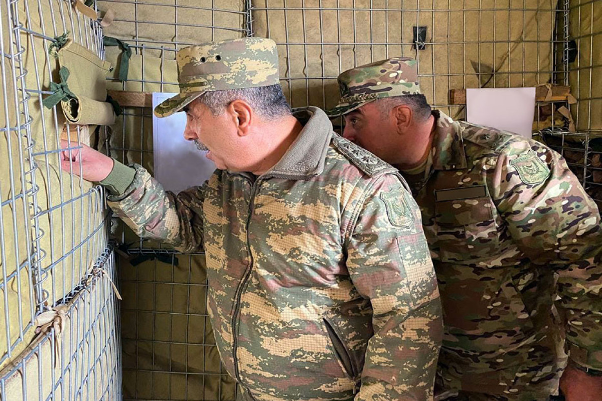 Minister of Defense met with military personnel that is on combat duty in the Kalbajar region