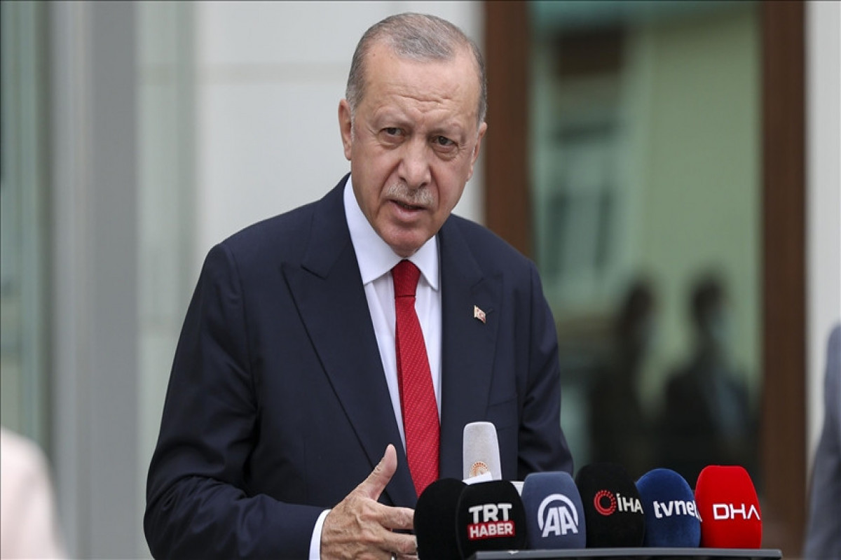 Turkey's president Recep Tayyip Erdogan