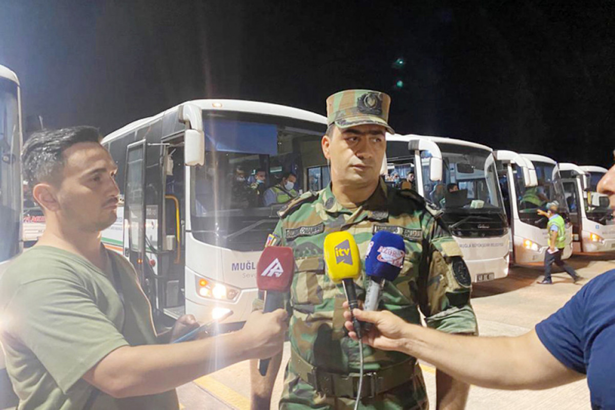 Regiment Commander of the Special Risk Rescue Service of the Ministry of Emergency Situations, Lieutenant Colonel Mammad Khalilli 