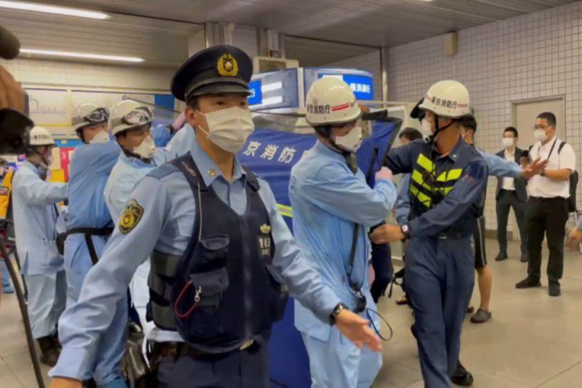 Tokyo train stabbing laves at least 10 injured as Olympics wind up