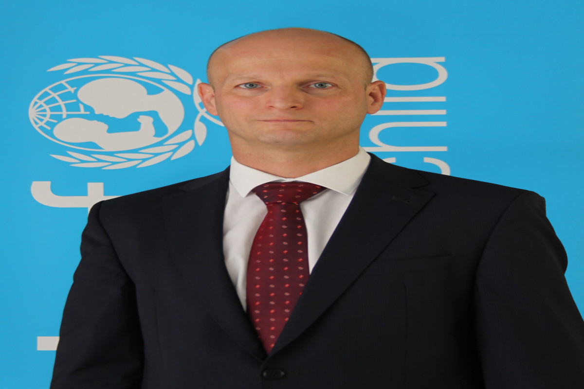 UNICEF Representative in Azerbaijan Alex Heikens