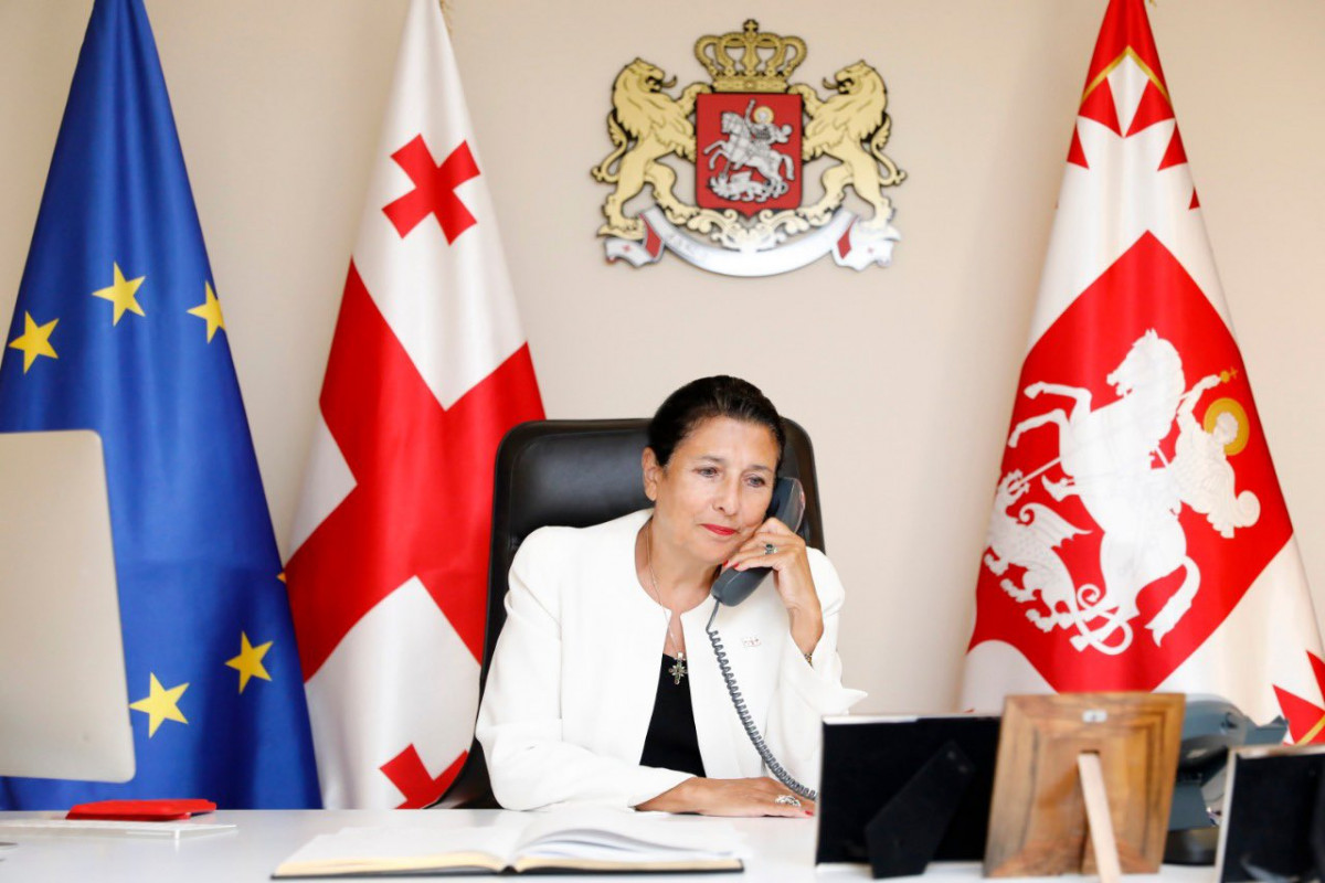 Georgian President Salome Zurabishvili