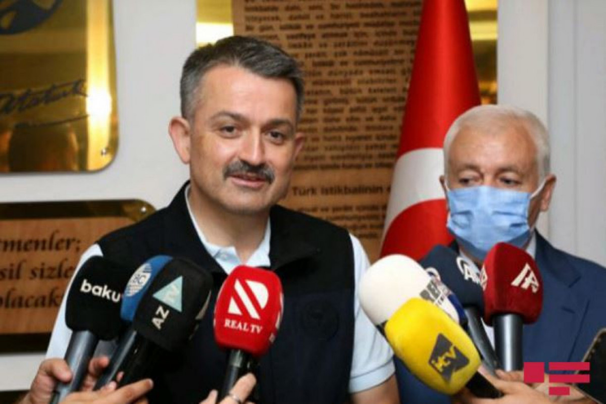 Turkish Minister of Agriculture and Forestry Bekir Pakdemirli