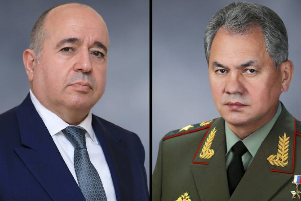 Sergey Shoigu and Arshak Karapetyan