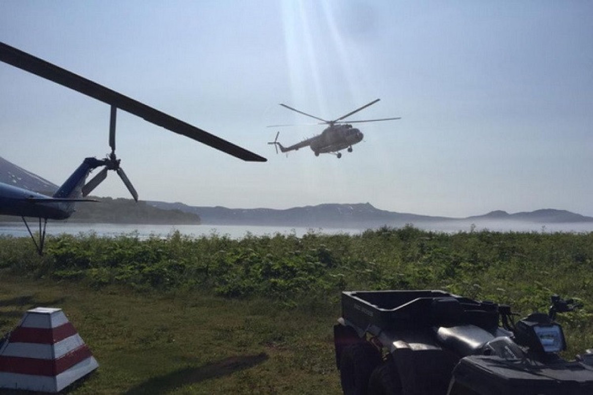 Helicopter with 16 people on board crashes in Russia's Far East
